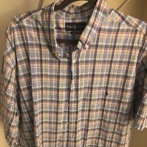 POLO RALPH LAUREN SHORT SLEEVE DRESS  2XLT